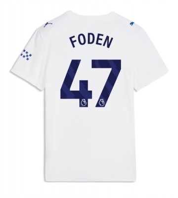 Manchester City Phil Foden #47 Replika Tredje Tröja Damer 2026-27 Kortärmad
